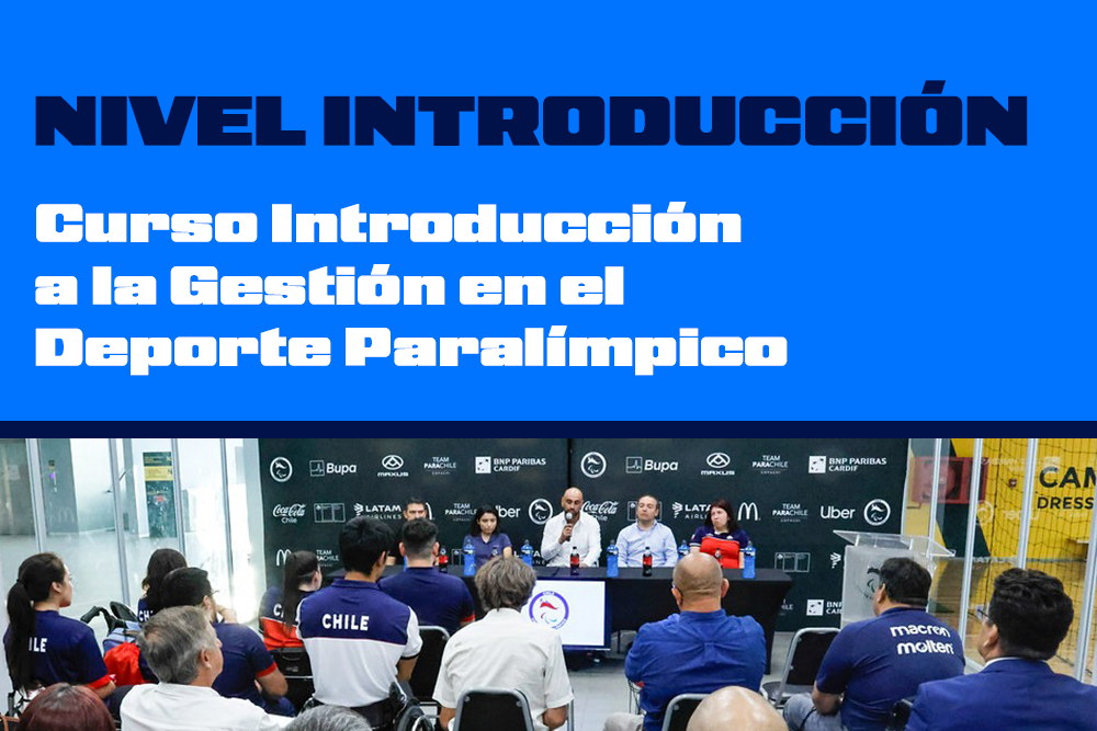 INTRODUCCIÓN A LA GESTIÓN EN EL DEPORTE PARALÍMPICO